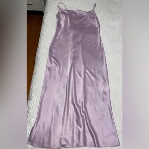 Express Slip Dress - Size Medium - Light Lavender Color